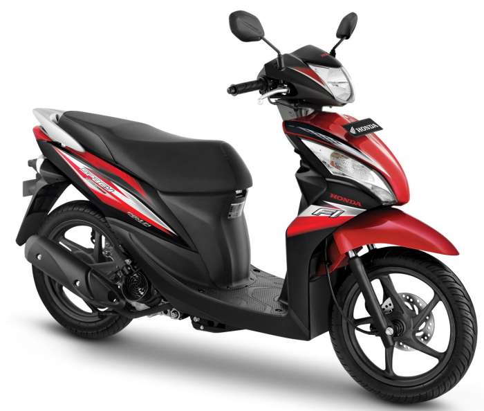 Sapcy Helm in-AT PGM-FI Fuel Injection, Rp13.650.000, 110cc, 99kg.