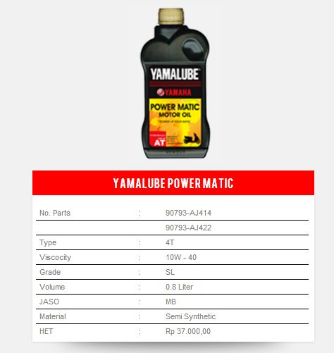 yamalube-power-matic